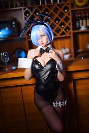 [Cosplay Photo] Coser Populer Nizo Nisa - Rem Bunny Girl