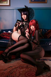 [Ảnh COSER người nổi tiếng trên Internet] Blogger anime Xiaomei Ma & Yang Dazhen - Witch Gathering