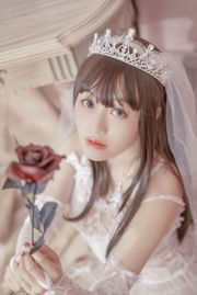 [Net Red COSER Photo] Anime blogger off the tail Mizuki - wedding dress