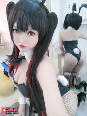 [COS Bien-être] Miss Coser Potato Godzilla - Kurumi Tokisaki Bunny Girl