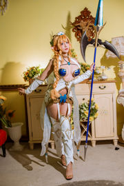 [Net Red COSER Photo] Anime blogger Jiuqu Jean - Elf Village