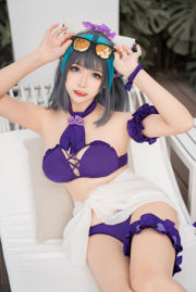 [COS Welfare] Fille Weibo Momoko Kwai Kwai - Cheshire Shuizhi