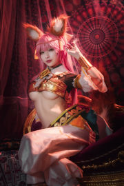 [Foto Cosplay] Anime Blogger Teppanyaki Ghost Dance w - Tamamo Mae Myth